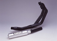 KERKER製FZR1000 サイレンサーマフラー 右 139-41001 在庫有 即納 社外 新品 バイク 部品 3GM 89年〜90年 アルミ Kシステム:22312337
